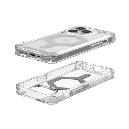 UAG Plyo Magsafe - protective case for iPhone 15 Pro compatible with MagSafe (ice-silver)