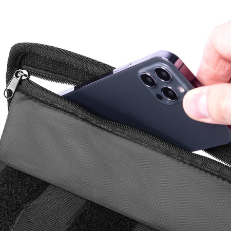 Wozinsky Fahrrad Lenkertasche Fahrrad Umhängetasche schwarz (WBHBB-01)