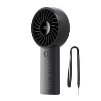 Jisulife Handheld Fan Life4 5000mAh Portable USB Fan - Black