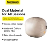 Baseus ComfortRide Series Auto-Kopfstützenkissen mit 2 Materialien – Beige
