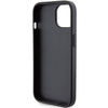 Etui Karl Lagerfeld Gripstand Saffiano Karl&Choupette Pins na iPhone 15 - czarne