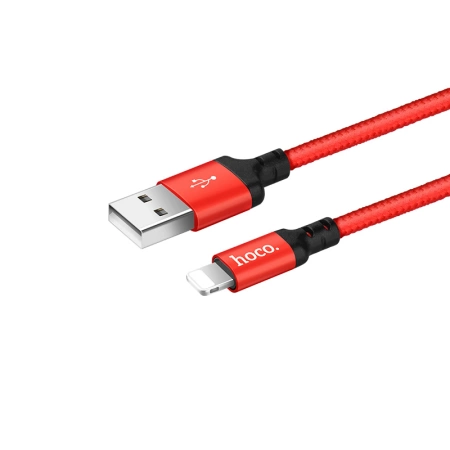 HOCO cable X14 Lightning 3.1A 2M Red