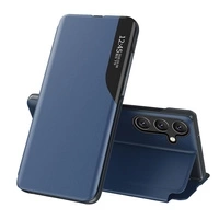 Eco Leather View Case Samsung Galaxy S25+ Blue