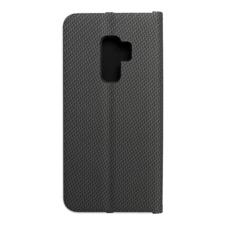 Kabura LUNA Book Carbon do SAMSUNG S9 Plus czarny