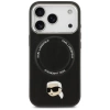 Karl Lagerfeld Karl Pin MagSafe Case für iPhone 17 Pro Max - Schwarz