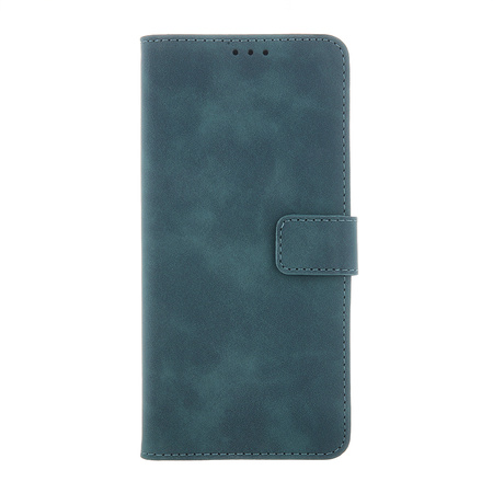 Etui Smart Velvet do iPhone 16e ciemnozielone