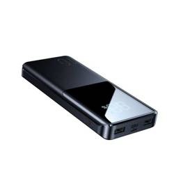 Power Bank 10000mAh 22.5W 2xUSB QC3.0 + USB-C PD3.0 + Micro USB External Battery Fast Charge JOYROOM JR-QP191 black