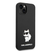 Karl Lagerfeld Silicone NFT Choupette - Etui iPhone 14 Plus (czarny)