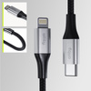 Allity kabel AUC-01 USB-C - Lightning 2,0 m 27W czarny