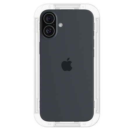 SZKŁO HARTOWANE SPIGEN GLAS.TR ”EZ FIT” IPHONE 15 CLEAR