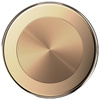 Uchwyt i podstawka do telefonu Popsockets Round Radial Gold Aluminum MagSafe złoty 807259