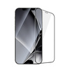 Szkło hartowane z metalową ramką do iPhone 12 Pro Max 6.7&quot; czarna ramka