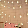 Girlanda 10m (80 lampek LED) USB Gwiazdki, WARM WHITE / CIEPŁY BIAŁY