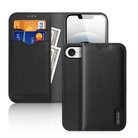 Etui Dux Ducis Hivo na iPhone 16e z klapką i ochroną RFID - czarne