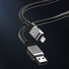 Kabel USB - Lightning 2.4A 1m Baseus CoolPlay - czarny