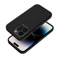 Futerał LEATHER MAG COVER kompatybilny z MagSafe do SAMSUNG S25 czarny