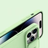 Nillkin CamShield Silky Silikonhülle iPhone 14 Pro Hülle mit Kameraschutz Blau