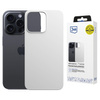 Apple iPhone 13 Pro - 3mk Hardy MagSilicone Silver-White