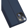 Etui do iPhone 15 Plus pokrowiec z klapką i portfelem Dux Ducis Skin Pro - niebieskie