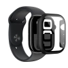 AmazingThing Radix Glass Case für Apple Watch 42 mm, Schwarz