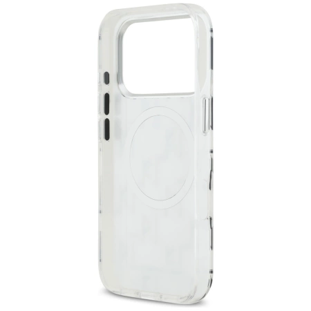 Karl Lagerfeld IML KL Monogram MagSafe Case for iPhone 17 Pro - White