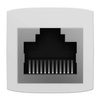 Netzwerkkoppler Ethernet RJ-45-Kabelstecker Baseus AirJoy Serie 10 Stück - weiß
