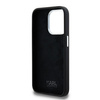 Oryginalne Etui KARL LAGERFELD hardcase Silicone Metal Script Logo KLHCP15LSCMSMVK do Iphone 15 Pro Czarny