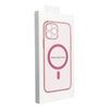 Futerał CLEAR MAG COVER kompatybilny z MagSafe do SAMSUNG S25 Plus pink glitter