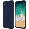 Schutzhülle IPHONE 14 Mattes Silikon Mercury Soft Jelly navy blau