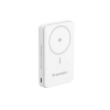 Powerbank Wozinsky WLWP-10KA0Y3WS 22,5W PD Qi2 10000 mAh, z podstawką, 1x USB-A, 1x USB-C - biały