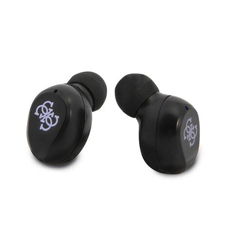 Guess GUTWST31EU TWS Bluetooth headphones + docking station purple/purple