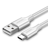 Ugreen kabel przewód USB - USB Typ C 480 Mbps 3 A 1 m biały (US287 60121)