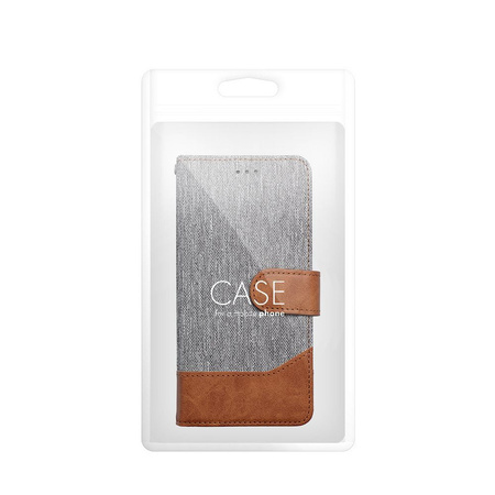 Kabura JEANS Book do SAMSUNG A36 5G szary