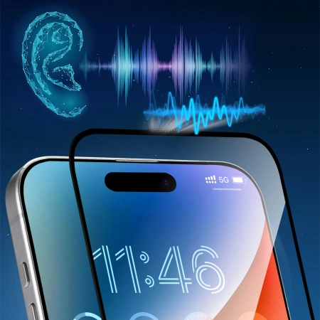 Joyroom JR-MAR0317 Panzerglas mit Antireflexbeschichtung für iPhone 15 Plus/16 Plus
