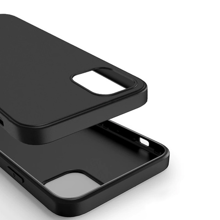 Back Case MATT do MOTOROLA MOTO G55 5G Czarny