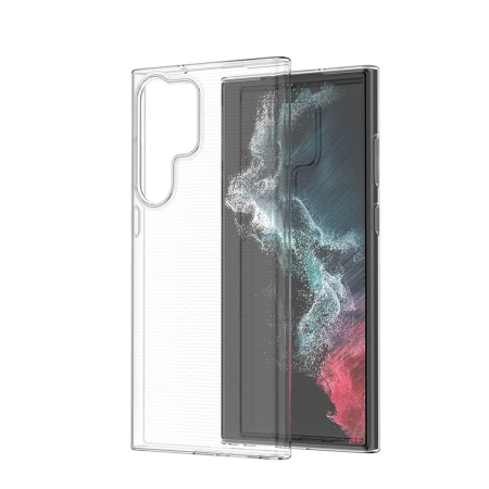 Ultraklare 0,5-mm-Hülle Samsung Galaxy S23 Ultradünne Abdeckung transparent