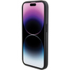 Karl Lagerfeld Quilted K Pattern Hülle für iPhone 15 Pro – Schwarz