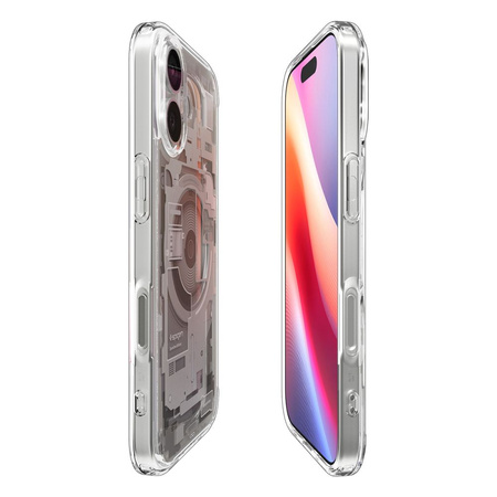 SPIGEN futerał ULTRA HYBRID MAG kompatybilny z MagSafe do IPHONE 17 zero one natural titanium