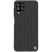 Nillkin Textured Case wytrzymałe wzmocnione etui z żelową ramką i nylonem na tyle Samsung Galaxy A22 4G czarny