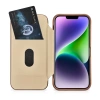 iCarer CE Premium Leather Folio Case skórzane etui iPhone 14 Plus z klapką magnetyczne MagSafe brązowy (WMI14220715-BN)
