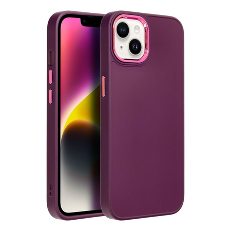 Futerał FRAME do IPHONE 13 fioletowy
