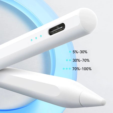 Joyroom JR-X15 aktiver Eingabestift 130 mAh USB-C – weiß