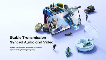 REMAX TWS C1 BT 5.3 ENC BLUE Bluetooth headphones
