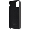 Audi Silikonhülle iPhone 11 / Xr 6,1&quot; schwarz/schwarz Hardcase AU-LSRIP11-Q3/D1-BK