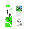KABEL USB TYP-C DENMEN CZARNY OPLOT TYP-C 2.4A 60W QC3.0 D60T-B