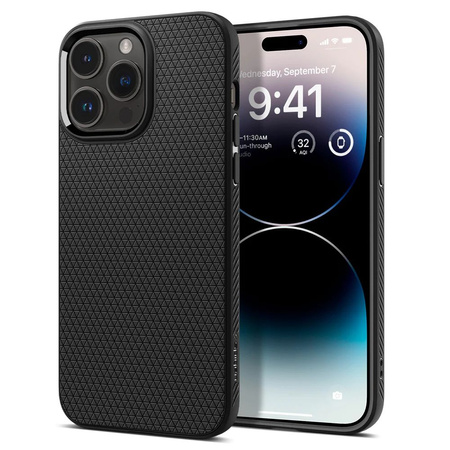 Spigen LIQUID AIR IPHONE 14 PRO MATTSCHWARZ