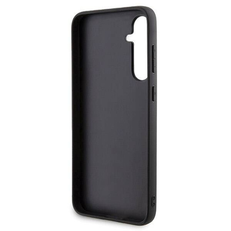 Karl Lagerfeld Gripstand Saffiano Karl&Choupette Pins case for Samsung Galaxy S23 FE - black