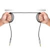 Choetech AUX002 cable mini jack 3.5mm (male) / mini jack 3.5mm (male) 1.2m - black