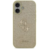 Guess Fixed Glitter Big 4G case for iPhone 17 - gold
