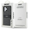 Original Case IPHONE 16 DKNY Hardcase Texture Pattern Tonal Stripe (DKHCP16SPRTHSLK) black
